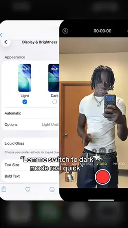 switch to dark mode