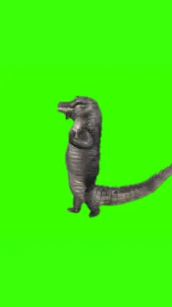 dancing crocodile