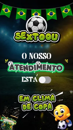 Sextou clima de copa
