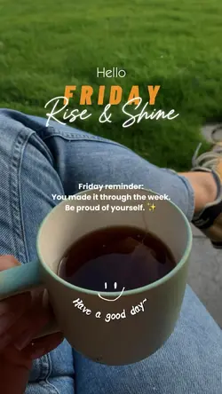 Hello Friday 🌞