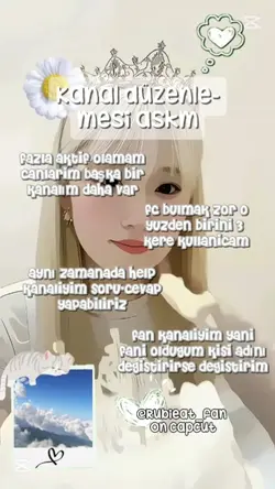 Kanal düzenlemesi 