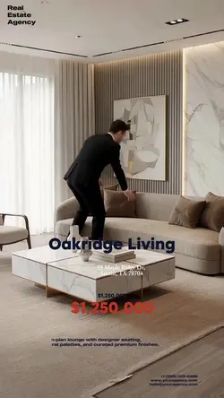 Luxury Living Room Showcase