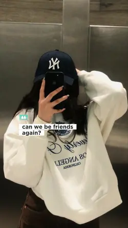 Be friends again?