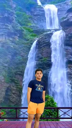 latar air terjun