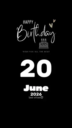 Hbd 20 June 2026