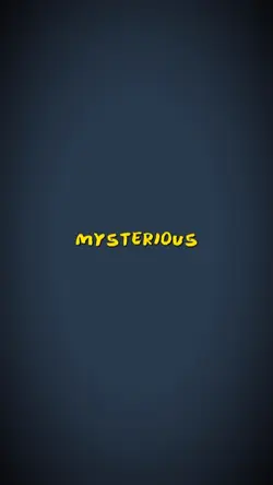 Damn mysterious!