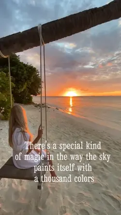 Beauty Beach Moment 