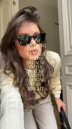 wearing dark glasses