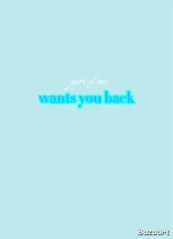 I want you back 