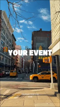  Your Event recap