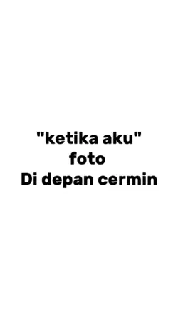 foto depan cermin