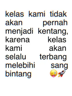 buat classmeeting ni