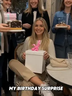 my birthday surprise