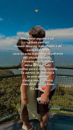 Te amo muito marido 