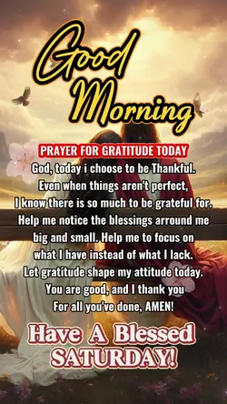 Good morning prayer
