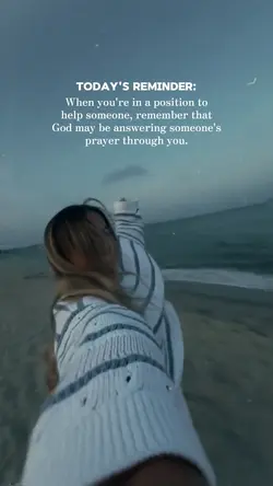 Be Someone's answer