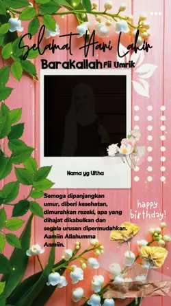 Selamat Hari Lahir