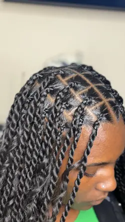 Long Knotless Twist