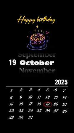 Birthday 19 october 