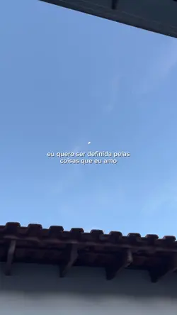 Eu quero ser…