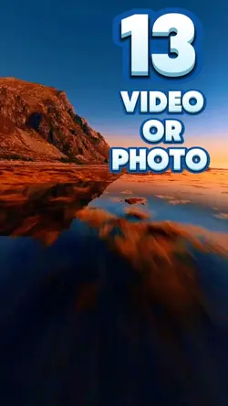 13 video or photo 