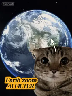 Earth Zoom Filter 