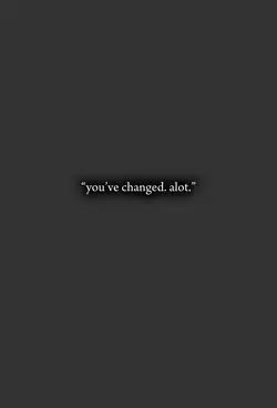 changed .