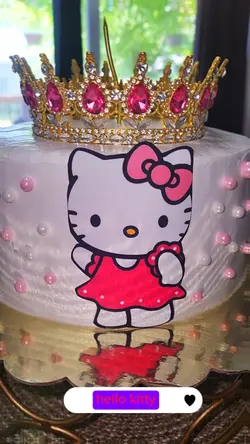 hello kitty cake