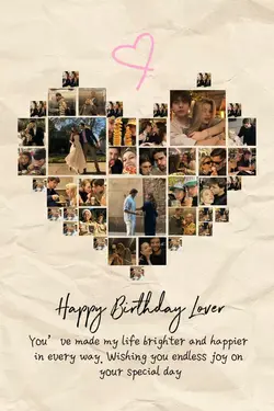 Happy birthday lover