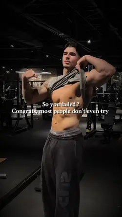 so you failed