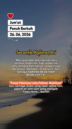 Jum'at 26 Juni 2026