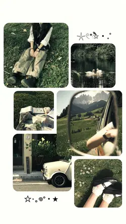 Collage foto estetik