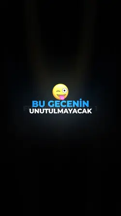 Bu gece hiç bitmesin
