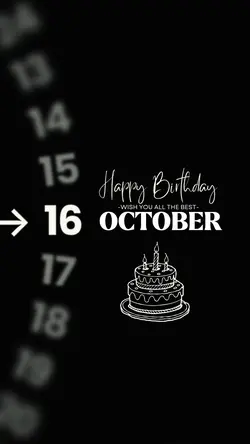 HBD 16 OCTOBER 