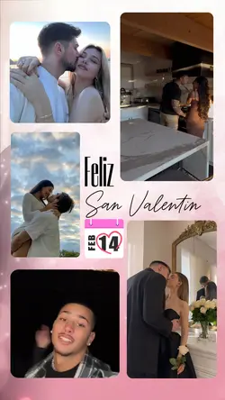 Feliz 14 de feb amor