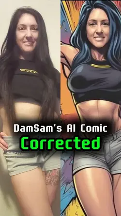 DamSam's AI Comic