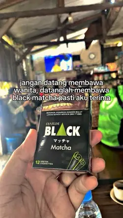 black matcha