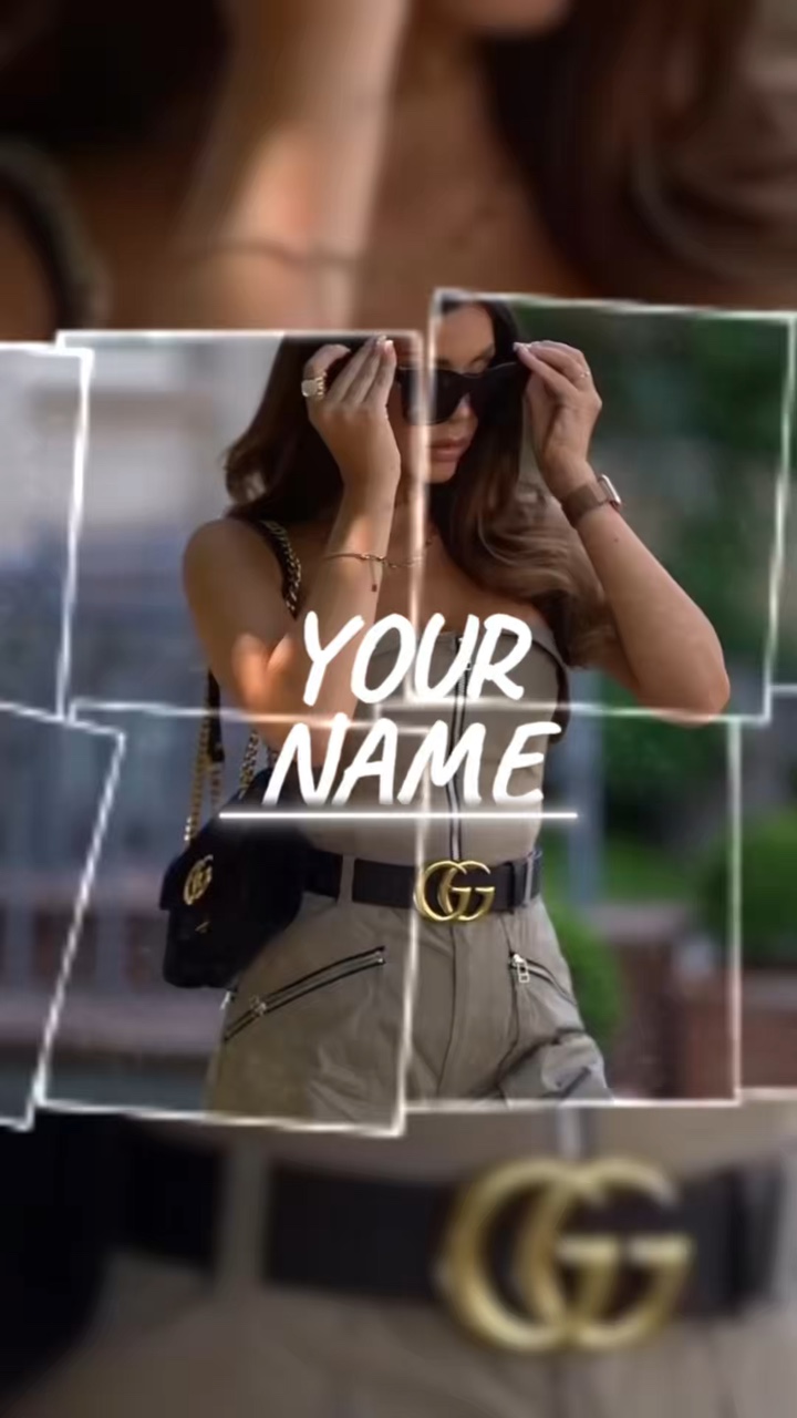 capcut template cover