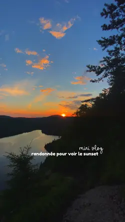 Randonnée sunset 🌞