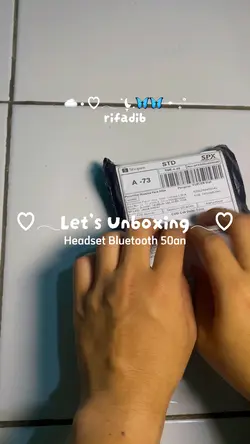 Unboxing Paket