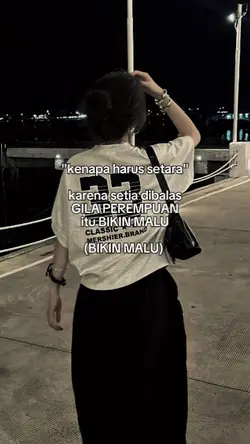 knp harus yg setara