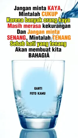 jangan meminta