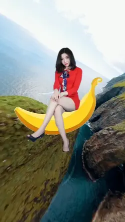 Terbang naik pisang