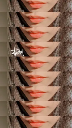 her lips