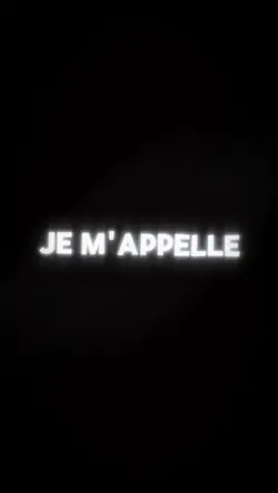 Je M'appelle 