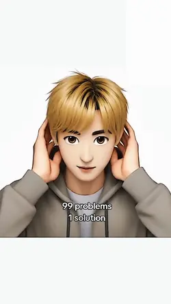 versi blonde cowo