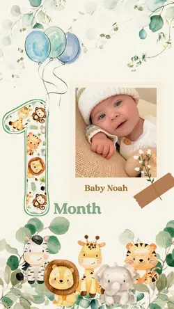 Baby 1 month