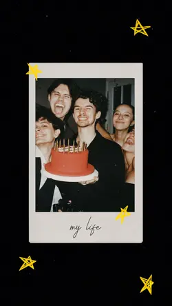 collage polaroid