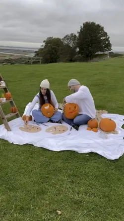 pumpkin photoshoot 