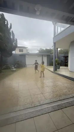 Banho de chuva 